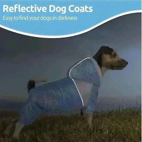 Dog Winter Coat,Waterproof Non-stick Wool Pet Cotton Jacket for Dogs - Picture 4 of 10